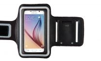 Sportarmband voor Galaxy S4 zwart