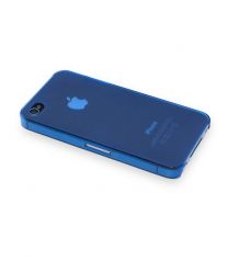 Ultradunne cover voor iPhone 4/4S blauw