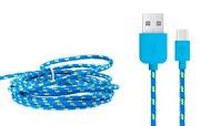 braided cable 1m (lightning, Micro Usb)