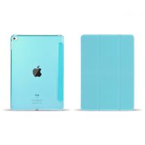Cover (basic) met opvouwbare voorkant voor iPad blauw
