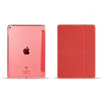 Cover (basic) met opvouwbare voorkant voor iPad 2017 - rood