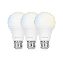 3x Hombli Smart Bulb (9W) CCT (E27)