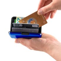 Security Card Wallet blauw