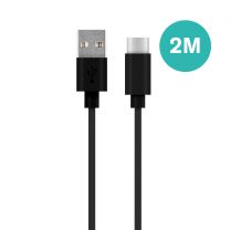 1x 2-Meter USB-C cable - Black