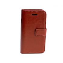 Wallet ID case Samsung Galaxy S5 brown
