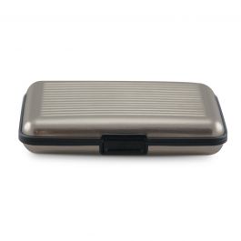 Security Card Wallet Zilver